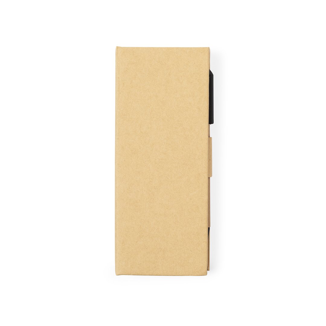 Personalized Office Student 220 Memo Pads Sticky Note Notepad Set With Bamboo Case Including A 12 Cm Ruler