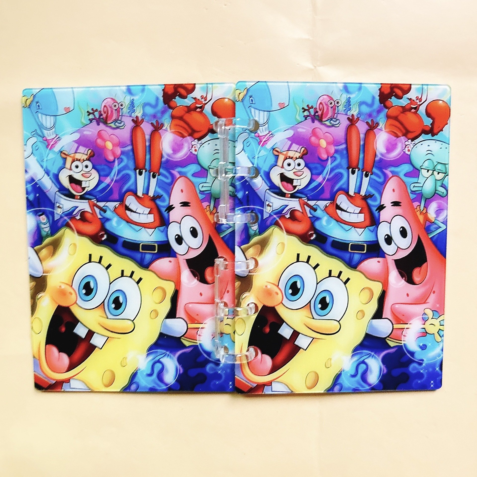 (Hot selling) School Stationery anime Notebook Cute KT Cartoon Acrylic cover notebook