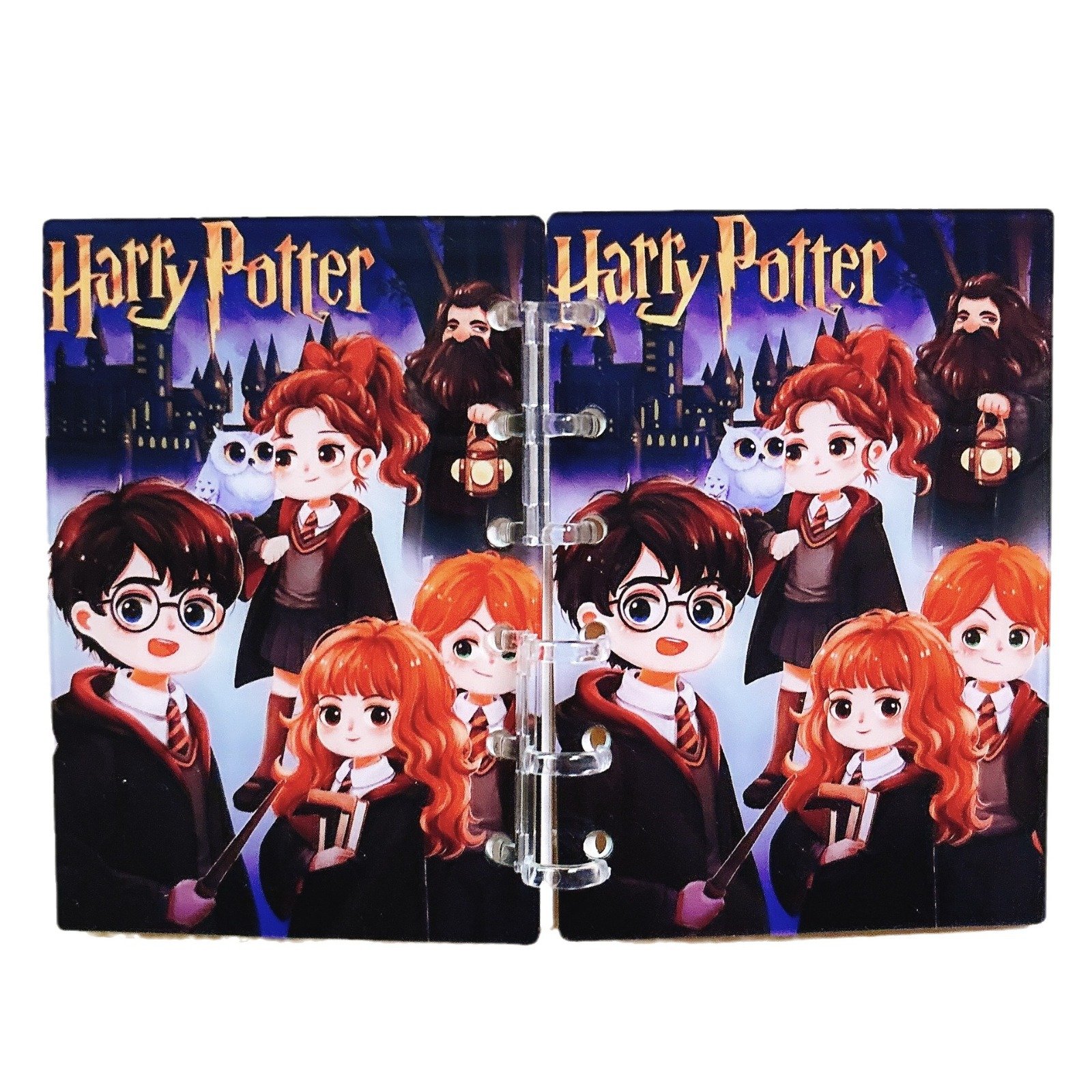 (Hot selling) School Stationery anime Notebook Cute KT Cartoon Acrylic cover notebook