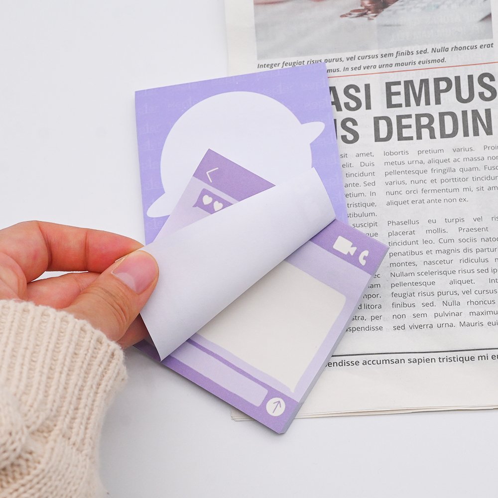 New Cartoon Cute Memo Pads Student Stationery Memo Pads Promotional Memo Pads for kids