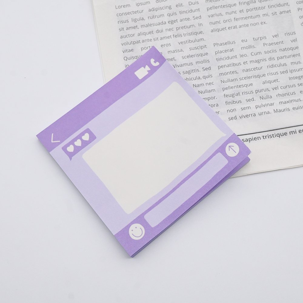 New Cartoon Cute Memo Pads Student Stationery Memo Pads Promotional Memo Pads for kids