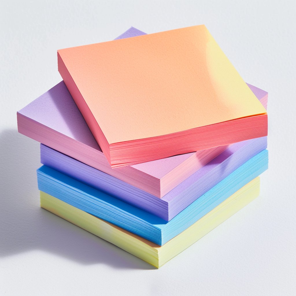 Promotional high quality eco friendly sticky note 3x3 custom activity sticky notes