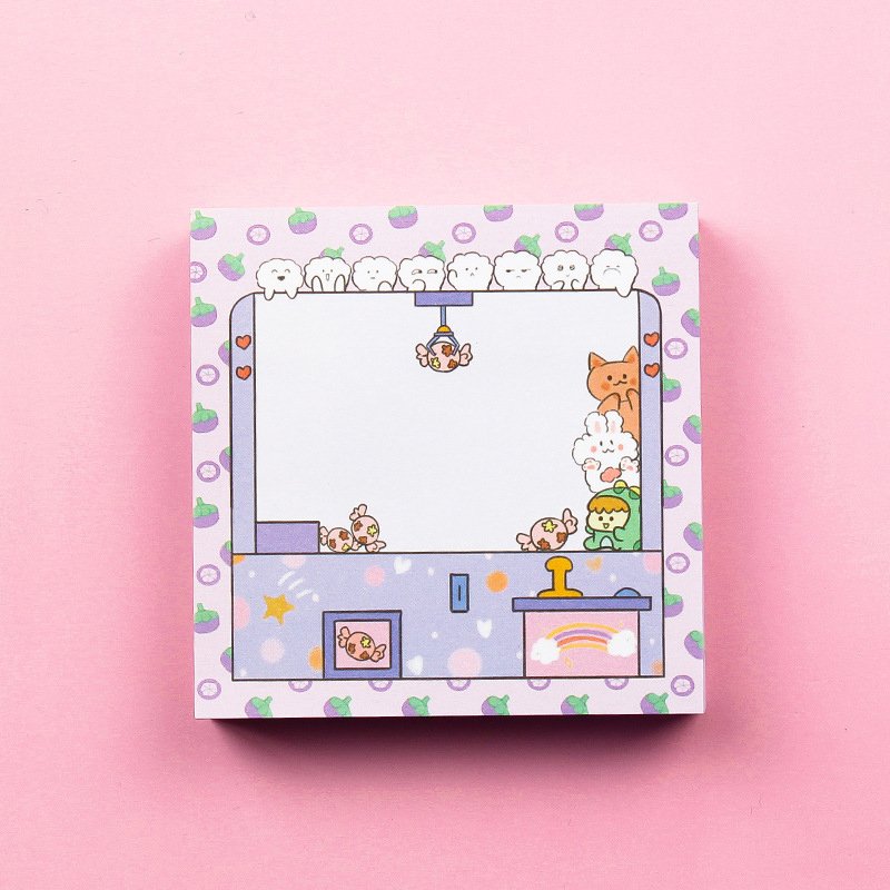 Customized Kawaii A5 Journal Stationery Adhesive Sticky Note Pad