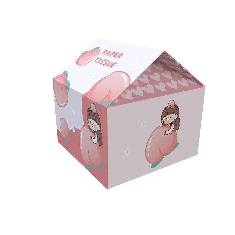 Custom Logo Printed Memo Pad Sticky Note Condensed Milk Shape Box Cute Message Paper Packaging Box With High Quality