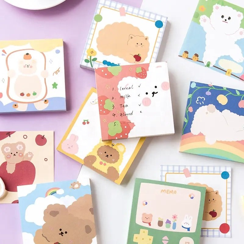 Super Cute Small Custom Personalized Memo Pads to Do List Note Pads