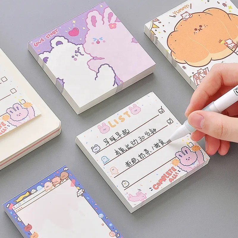 Super Cute Small Custom Personalized Memo Pads to Do List Note Pads