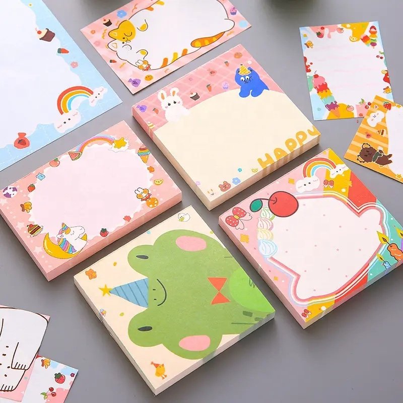 Super Cute Small Custom Personalized Memo Pads to Do List Note Pads