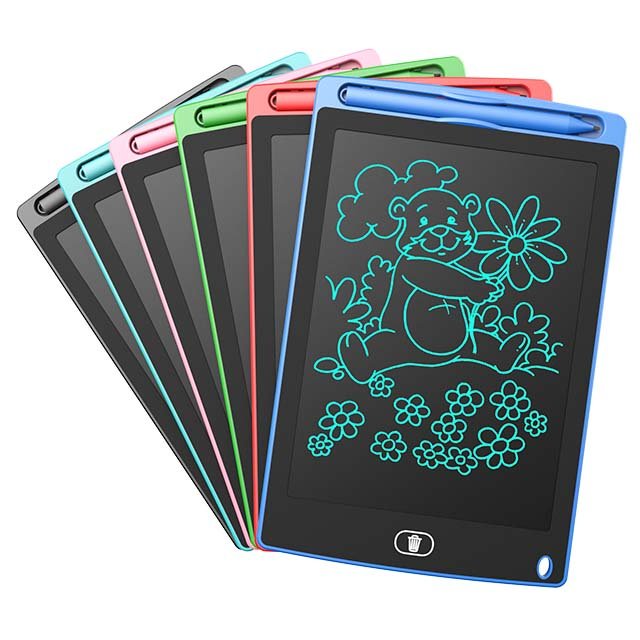 kids digital electronic graphic drawing boards 8.5 inch lcd writing tablet notepad 8.5 10 12 inch scribbler pad Graffiti board