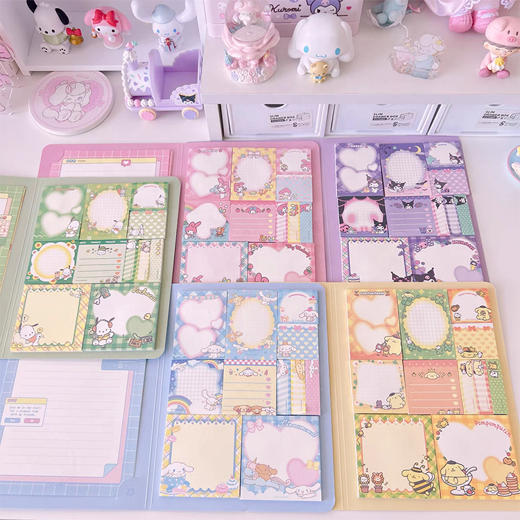 New Design OEM Sticky Notes Journal Notebook Clear Sticky Notes Pad Paper Sticky Note Sets