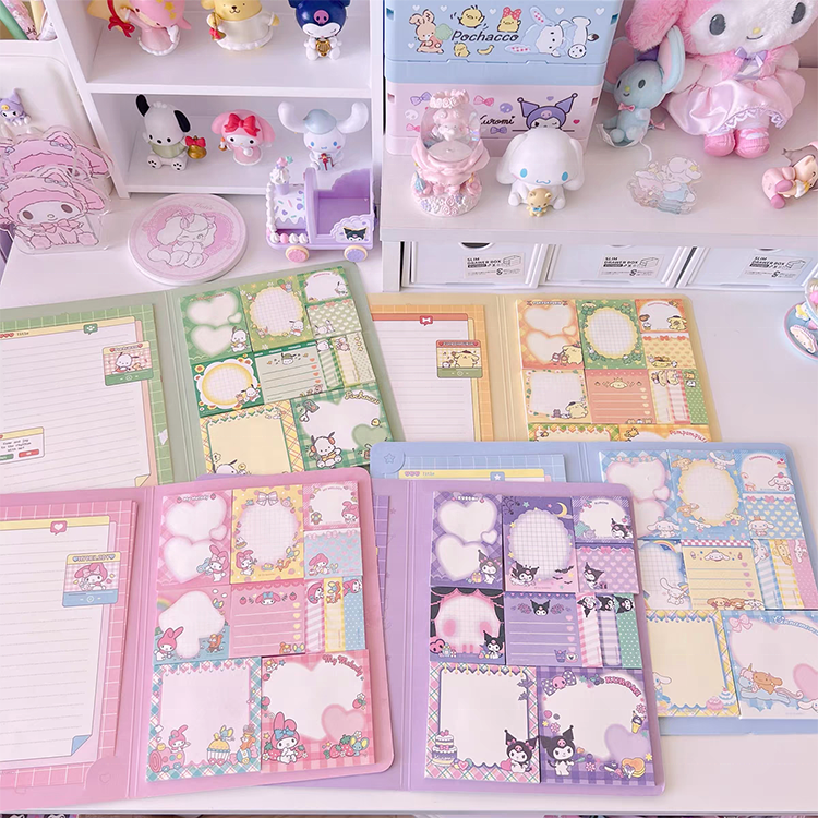 New Design OEM Sticky Notes Journal Notebook Clear Sticky Notes Pad Paper Sticky Note Sets