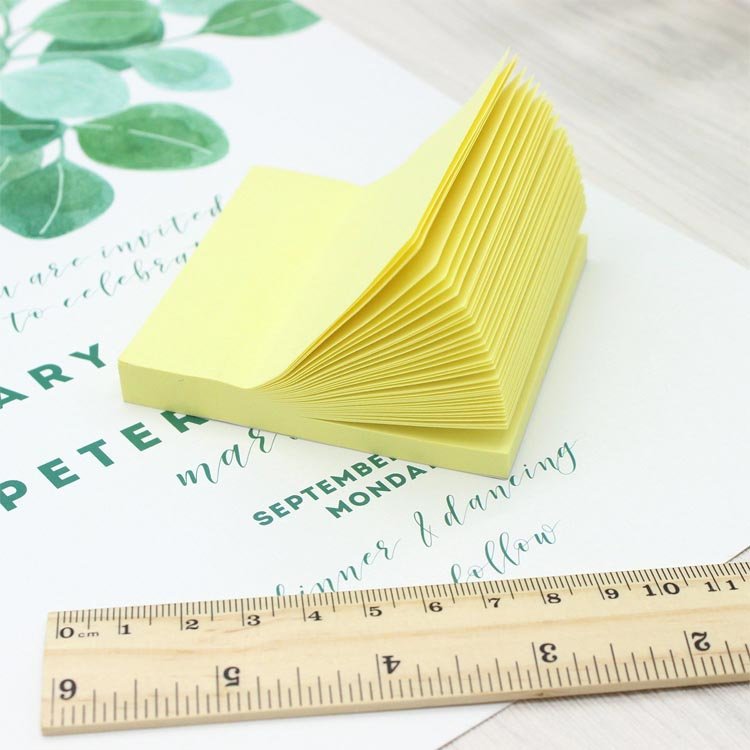 Self-Stick Pads 3x3 Inches 100 Sheets colorful sticky notes cube memo pads notepads