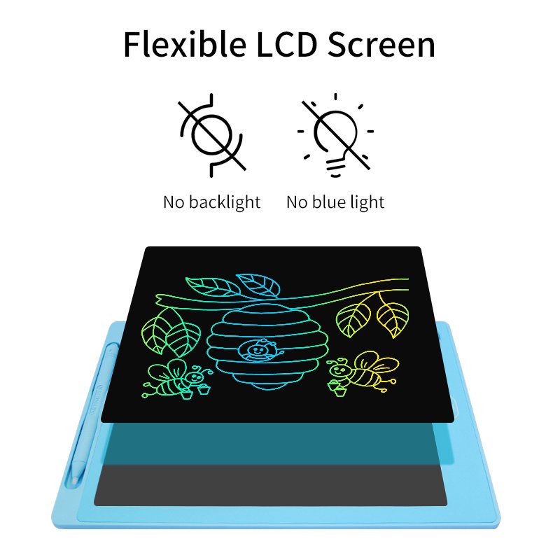 Magic Slate Digital Writing Tablet for Kids School Supplies LCD Draw Tablet with Color Screen LCD Draw Tablet 8.5 Inch