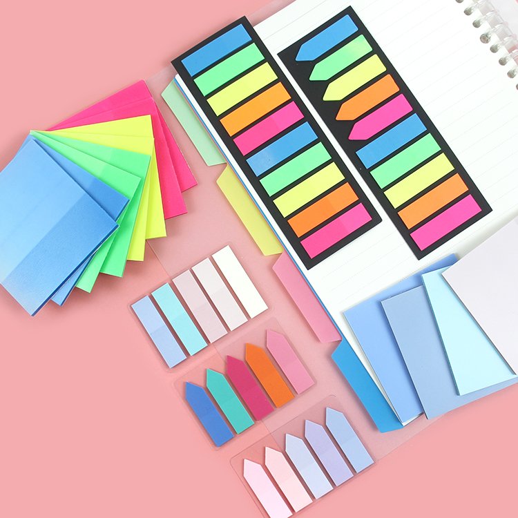Professional Manufacturers Custom office Desktop Combined Type Sticky Notes Eco Friendly Cube Memo Pad Box with Pen Holder