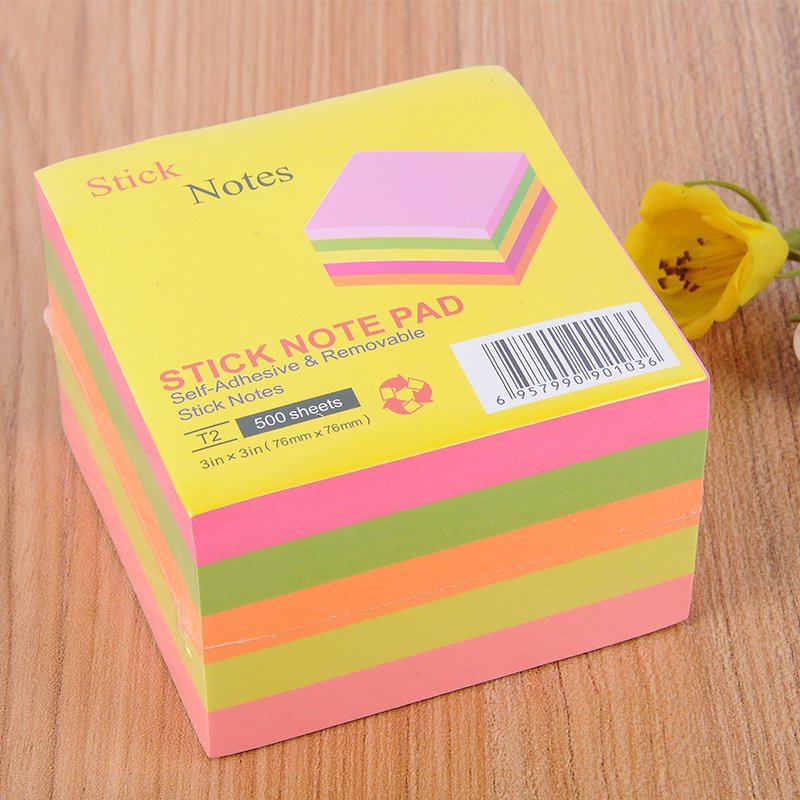 Customize Non-toxic Cute Colorful Office Supplies Memo Sticky Note Pad