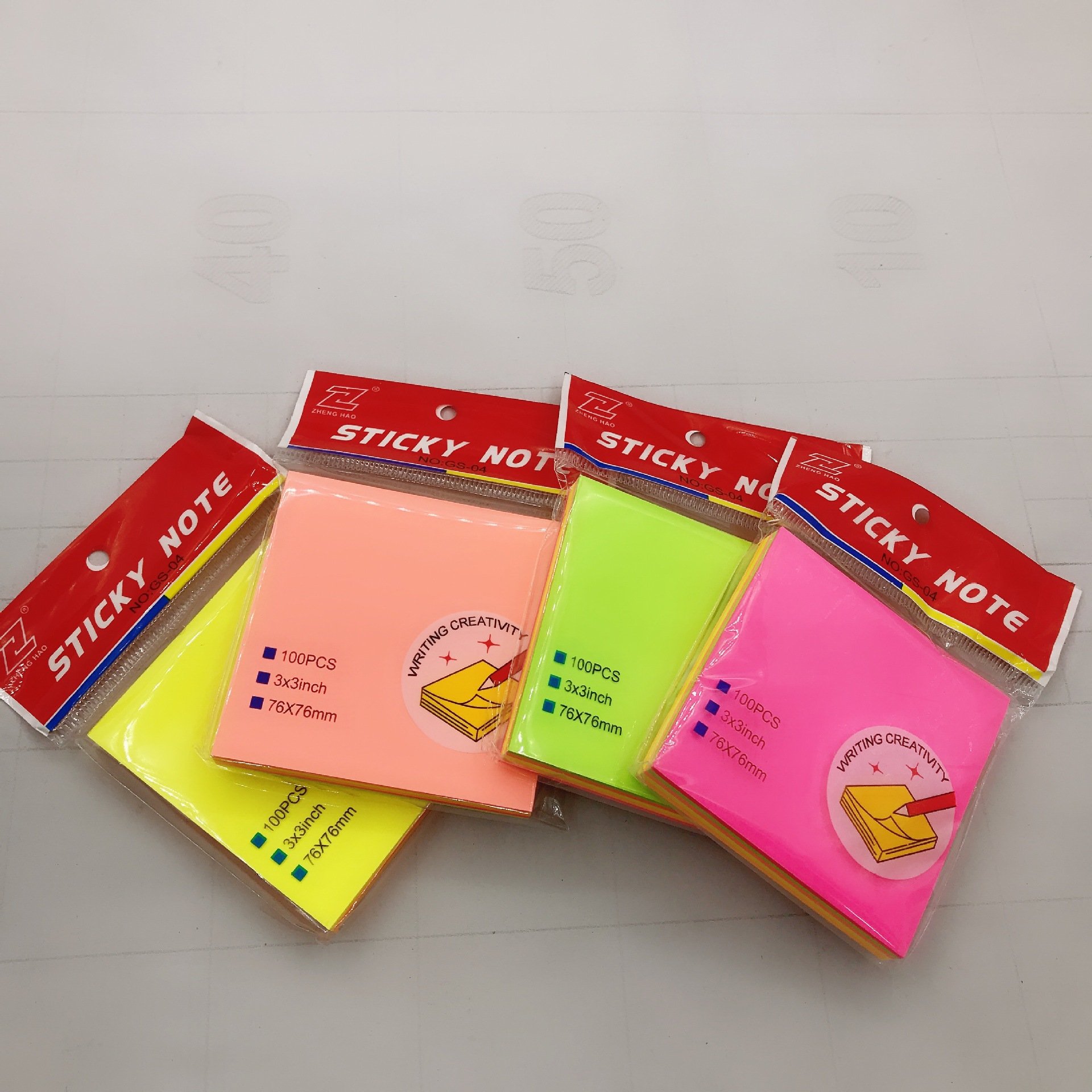 Customize Non-toxic Cute Colorful Office Supplies Memo Sticky Note Pad