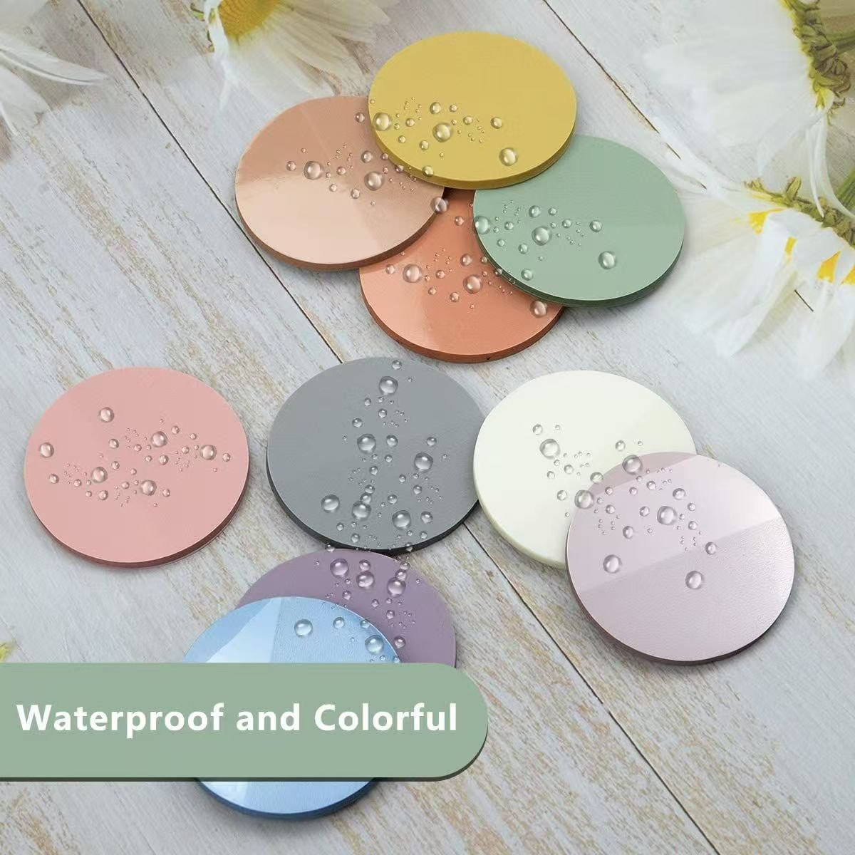 PET Transparent Colorful Sticky Note OEM Memo Pad For Studying Meeting Home Working