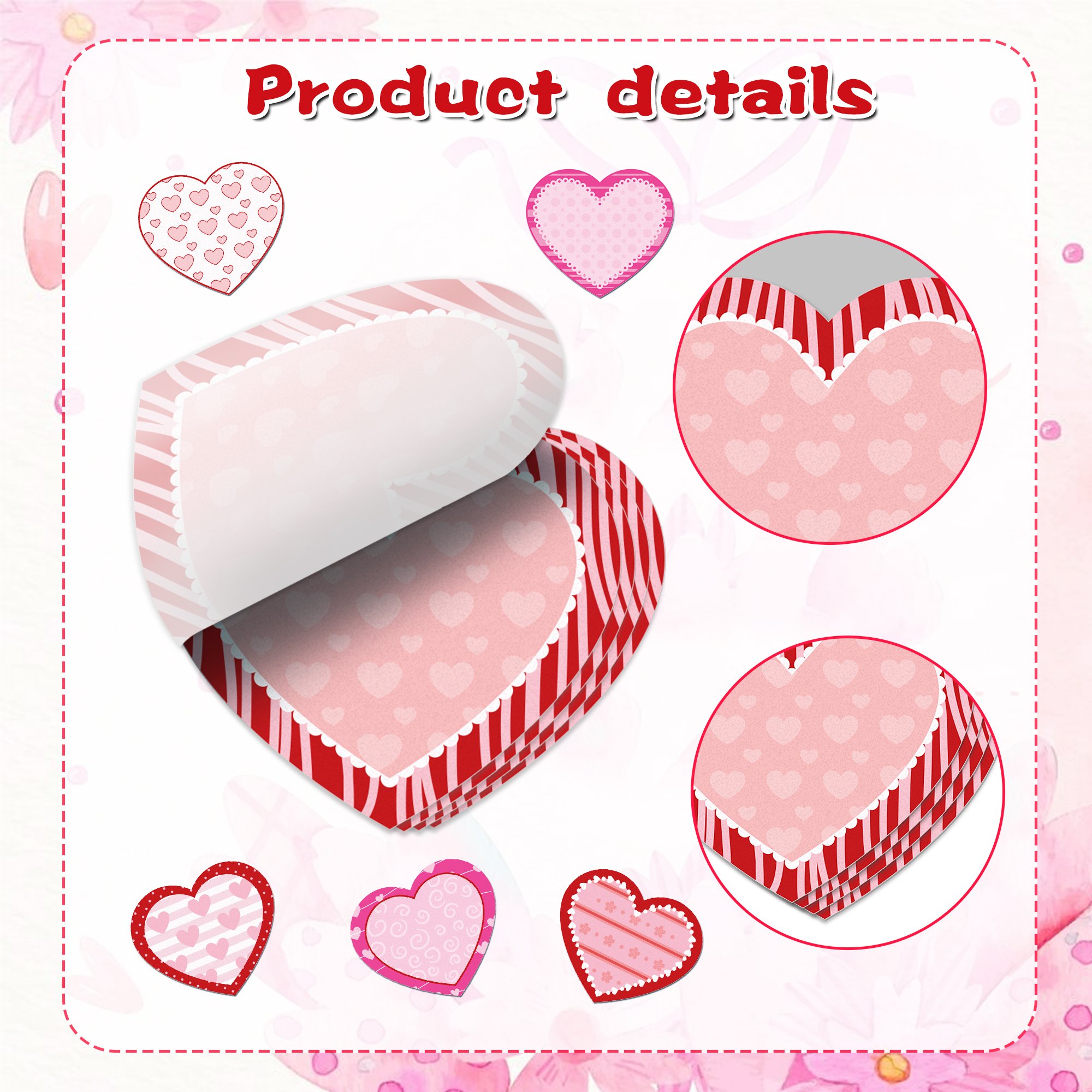 UB029 Valentine's Day Love Pattern Alien Sticky Notes Notepad For Office Gift Valentine's Day Party Decoration Supplies