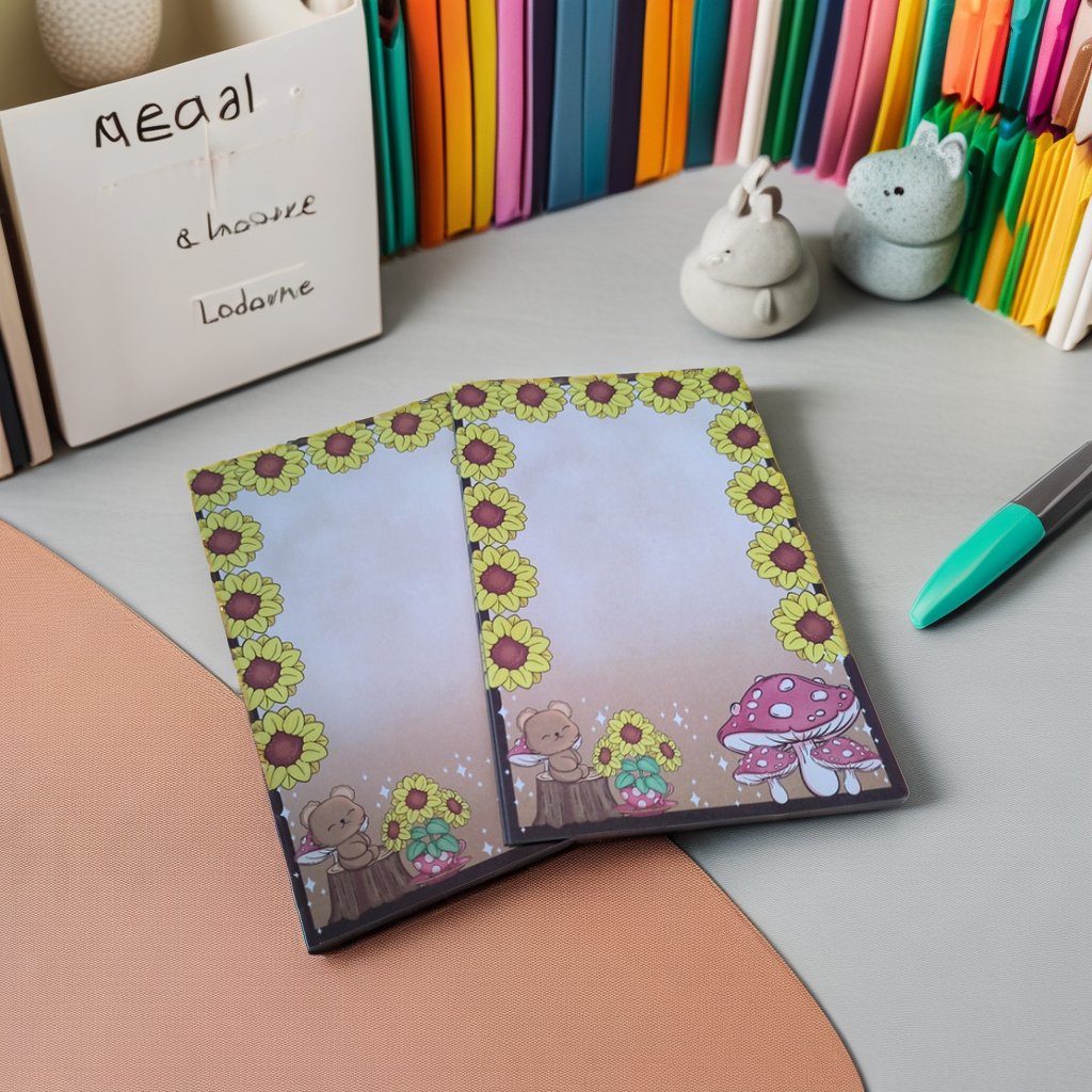 Hot Sale Foldable Self-Adhesive Memo Sticky Pad Notes Magnetic Paper and PET Material Writing Pad for School Office Gift Use
