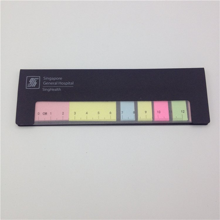 Custom Printed Folding Sticky Notepad Memo Note Promotion Gift Kraft Cover Sticky Notes with Logo