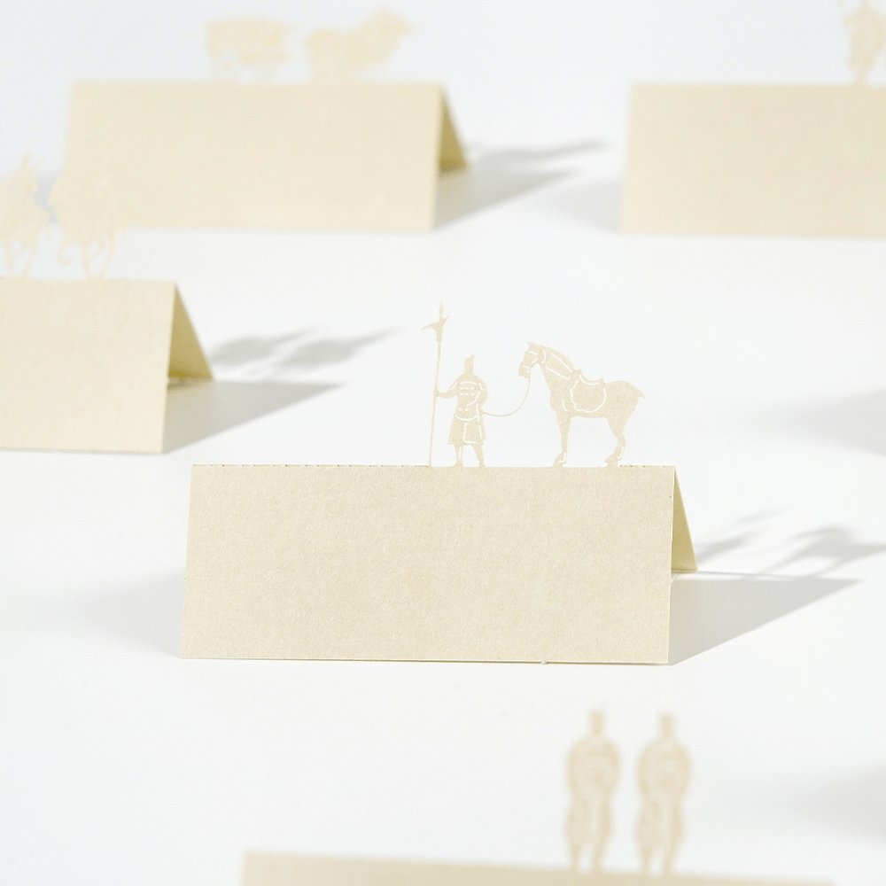 Three-dimensional paper creative note gift ancient Babylonian hanging garden office decoration