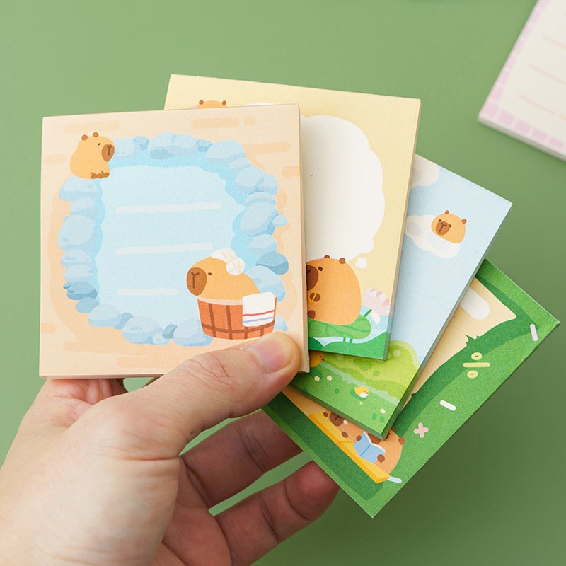 New Arrival Custom Color 50 Sheets Fashion Office School Supplier Notepad sticky notes