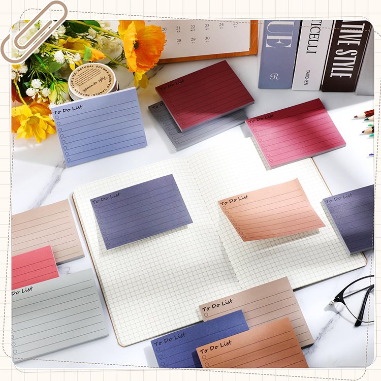 50 sheets custom 3*3 inch to do list artropad school memo pad for stationery