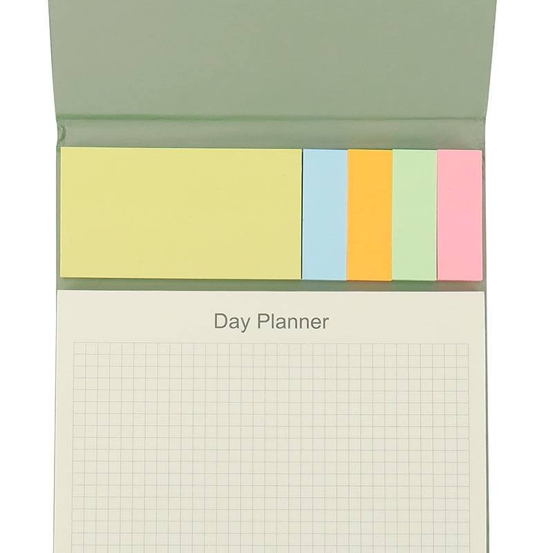 Wholesale Business Hard Cover Notepad Personalized Memo Pad Set Customized Sticky Note Memo Notepad with PET Flag