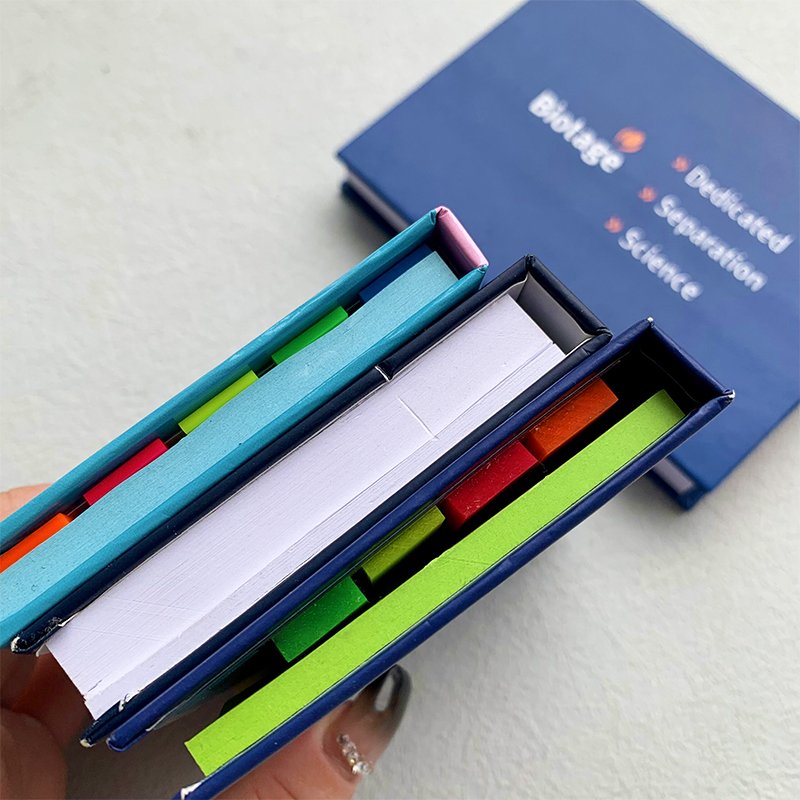 Custom printing promotion gift Memo pad Hardcover sticky note for Company office
