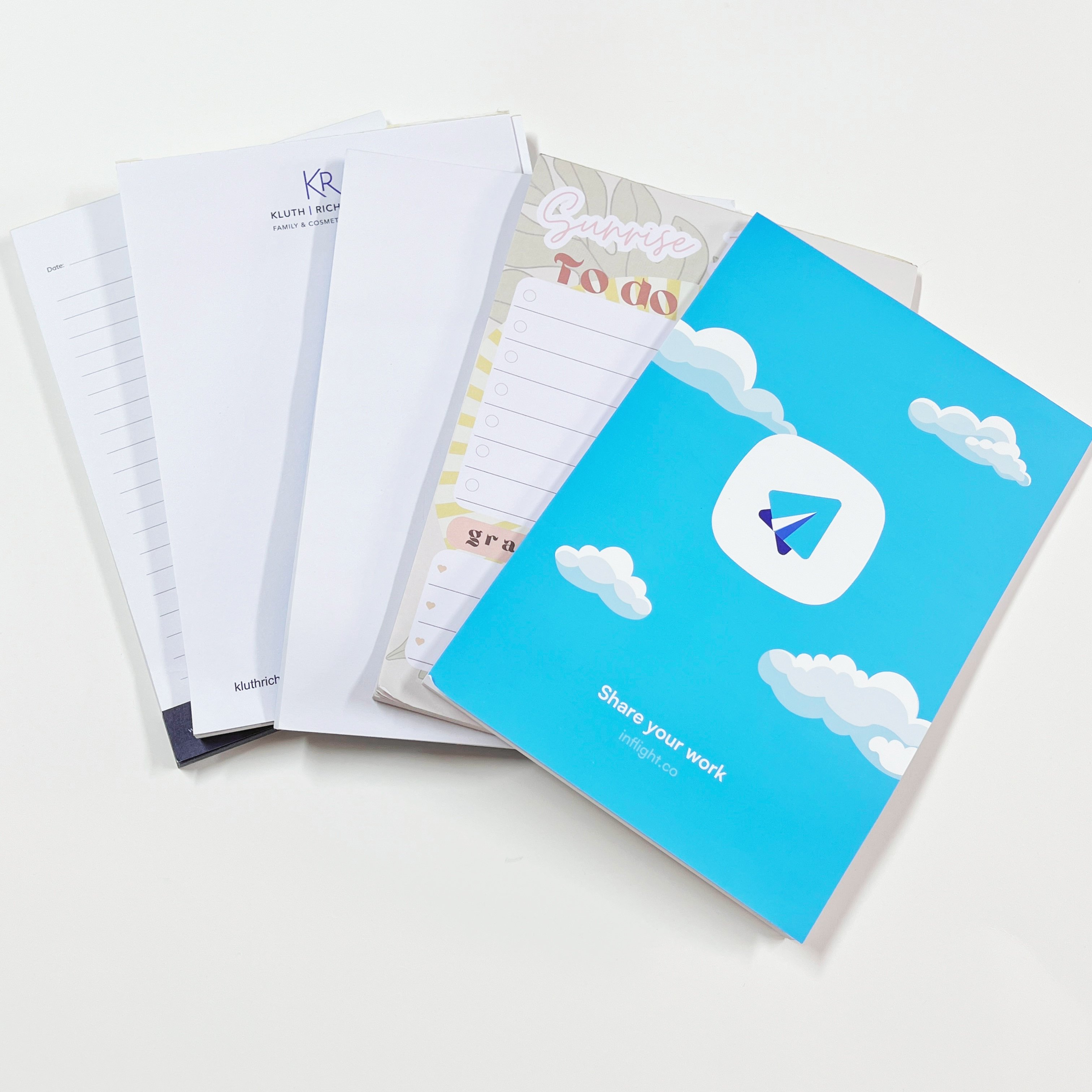 a5 notepad with pen 2024 To do list writing promotional mini small notepads