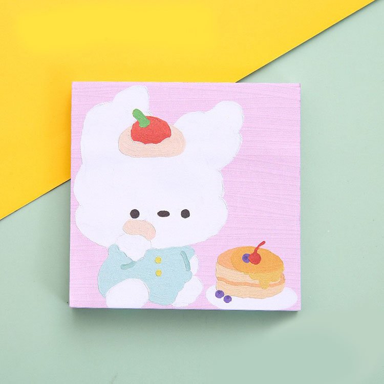 Popular 100 Sheets Sticky Note Multi-Specification Simple Basic Marker Paging Index Sticker Note Paper