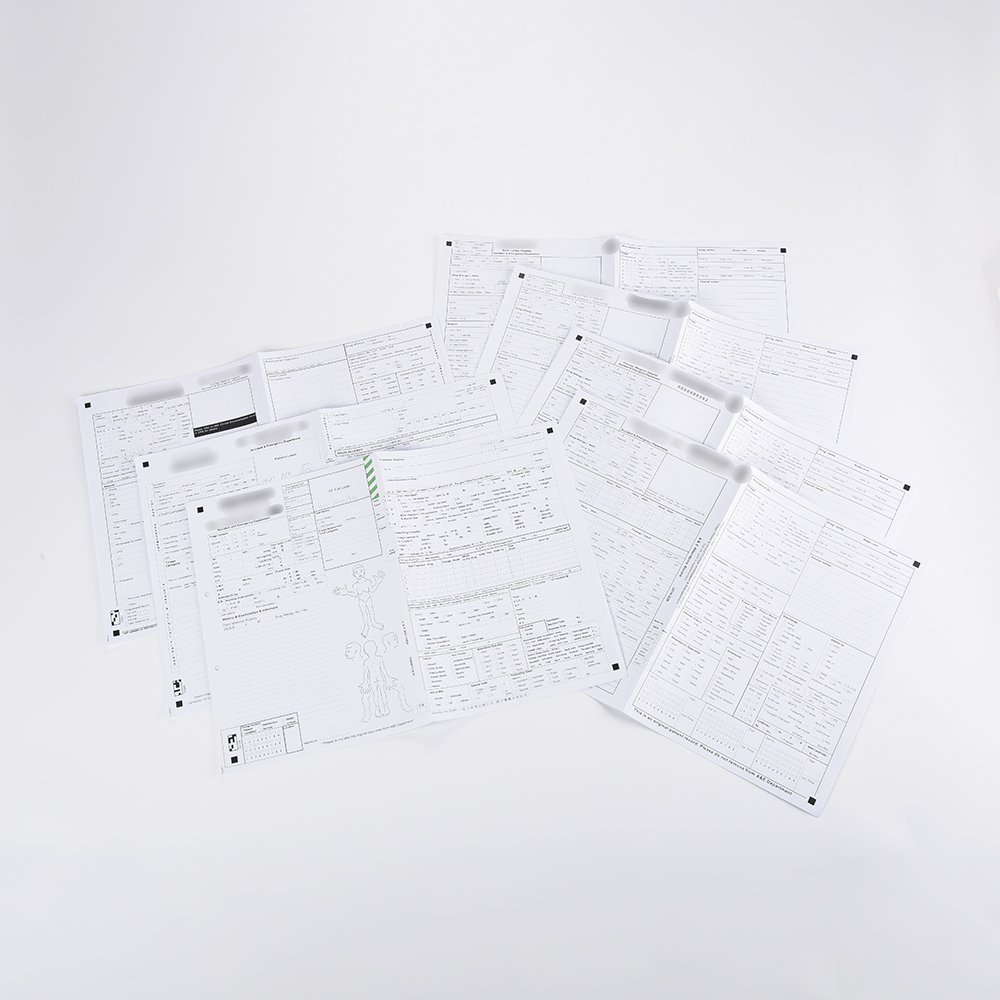 Distinguished Quality Wood-Free Printing Paper Recycle Paper Useful A&E Record Sheet For Records