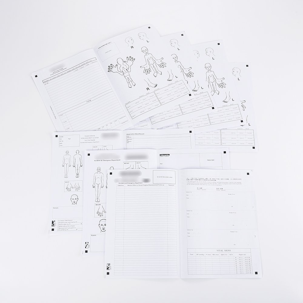 Distinguished Quality Wood-Free Printing Paper Recycle Paper Useful A&E Record Sheet For Records