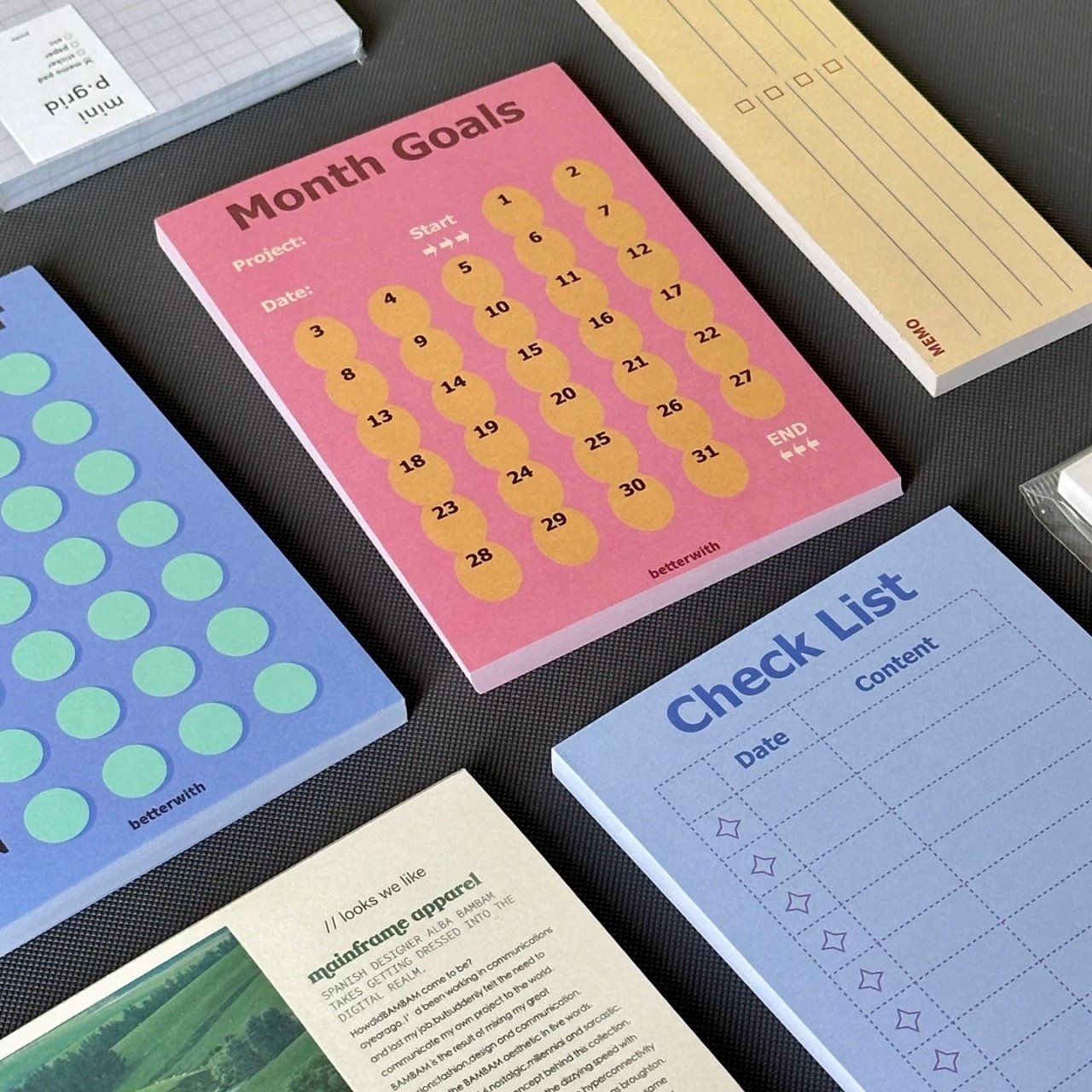 Custom Sticky Note Suitable For Office Supplies Portable Custom Printing Page Marker Sticky Note Memo Pad