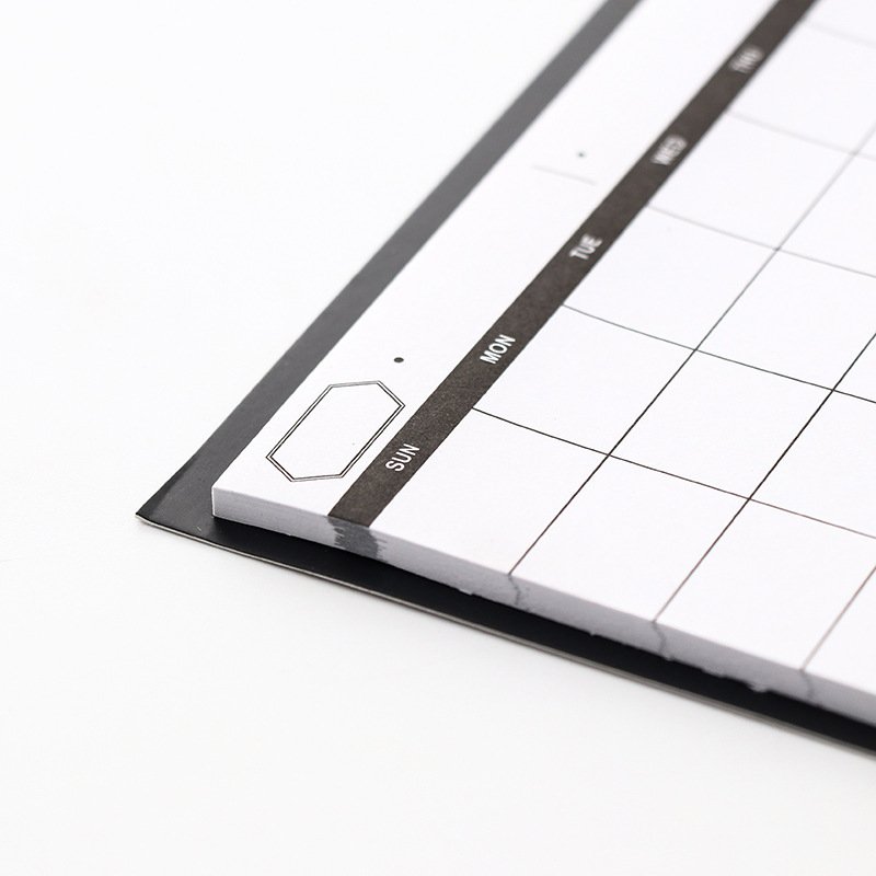 LABON Simple Desktop Monthly Planner Pad Tear-Off Sticky Notes for Study and Work Efficiency