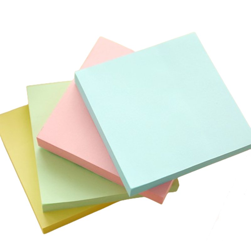 1pcs 2.95*2.95in Environmentally Friendly Materials Simple Design Diverse Styles Memo Pad