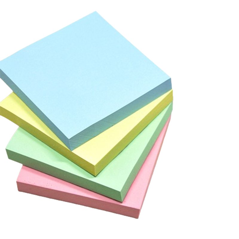 1pcs 2.95*2.95in Environmentally Friendly Materials Simple Design Diverse Styles Memo Pad