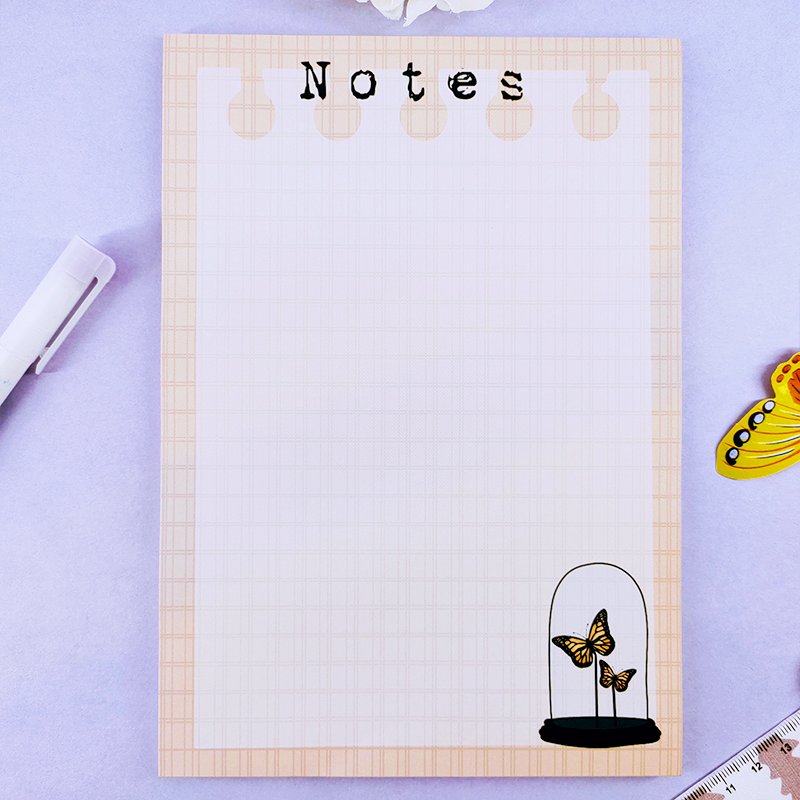Custom printed lovely promotional lovely shape sticky note and daily tear off To do list memo notepad
