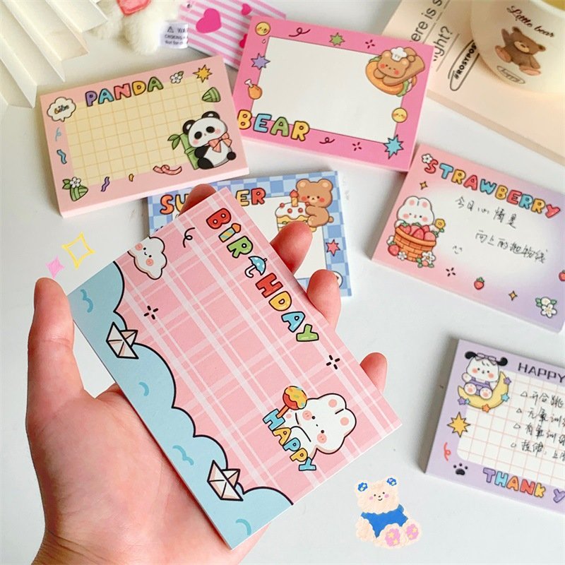 Customized wholesale high quality design paper for office school memo pad