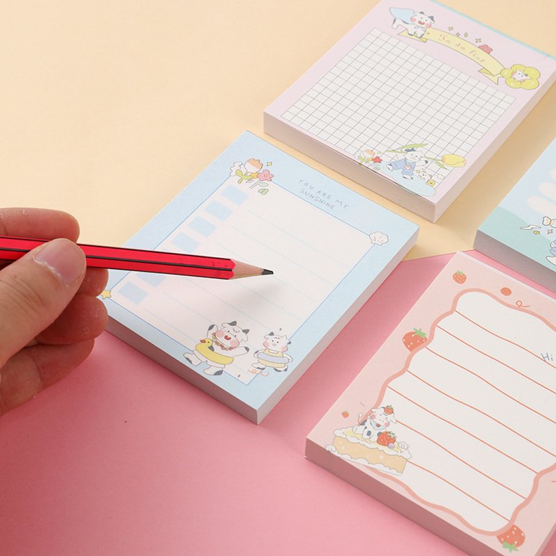 Customized wholesale high quality design paper for office school memo pad