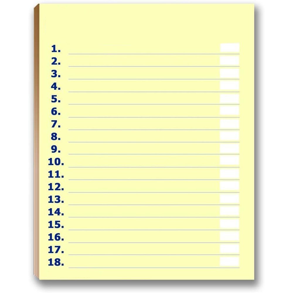Customized Mini To do List Notepad Funny Cheick ToDo List for Kids