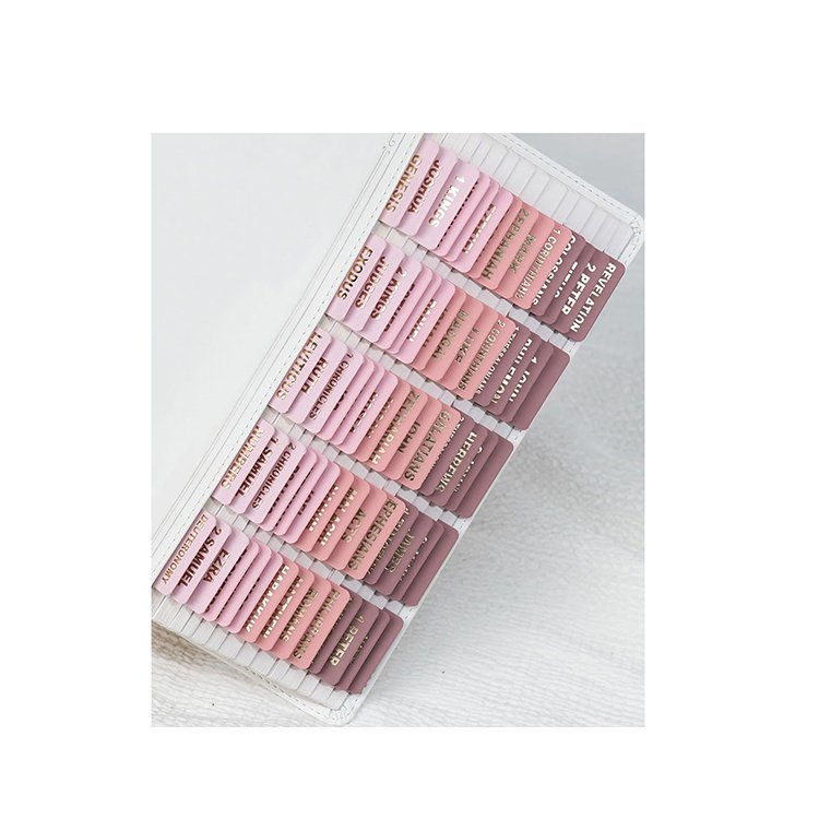 factory Custom hot selling design high quality PU leather Bible Index Tab Old and New Testament Bible Tabs Bible Tabs sets