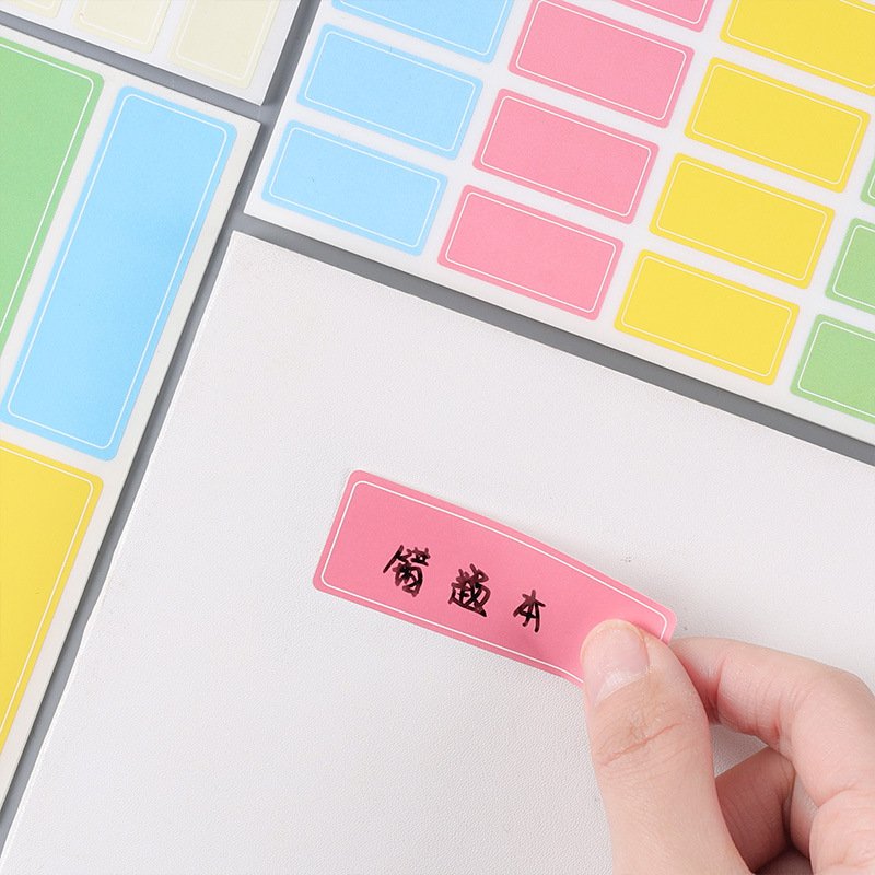 Vintage Color Index Tabs Sticker Page Marker Memo Pad Sticky Notes Seal Sticker Label Paper Tag Stationery Office Supply
