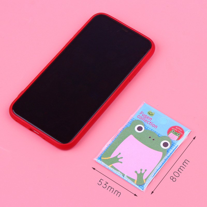 Creative stationery Animal shape Sticky notes Cute student notes N times stick removable Memo Pad