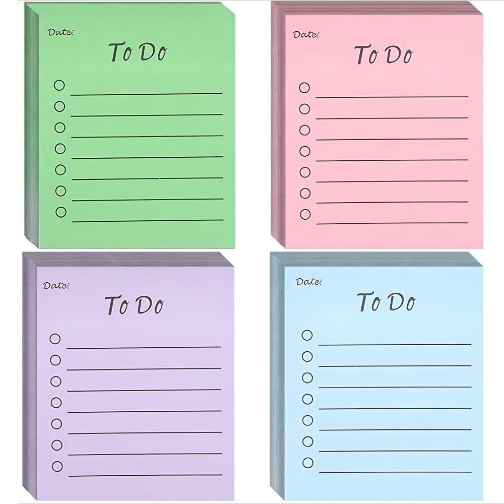 Protection Message Memo N Times Sticky Horizontal Line Note Book Post Myself It Classic Fluorescent Memo