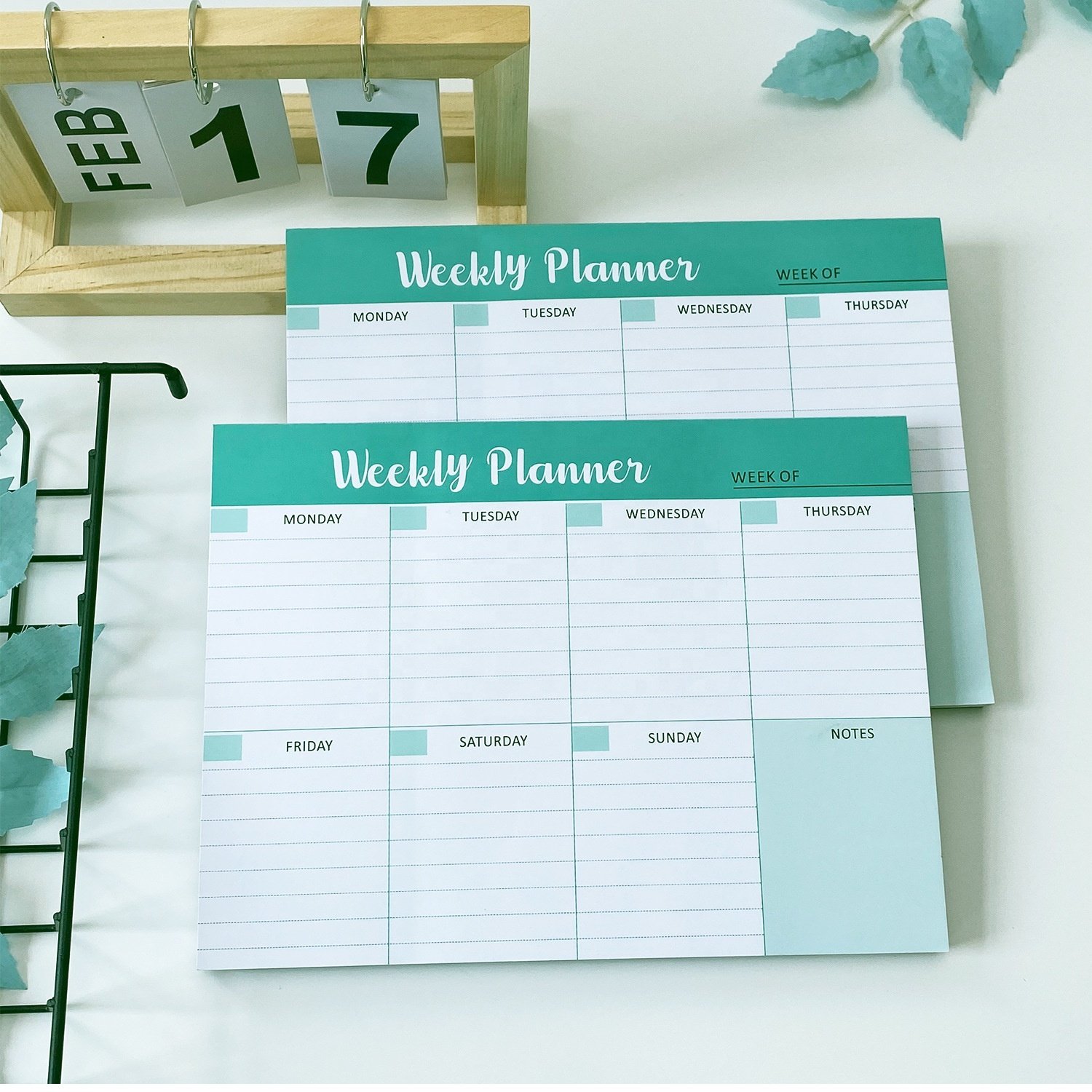 Wholesale Tear Off To Do List Pad with Daily Schedule Calendar Weekly Planner Notepad