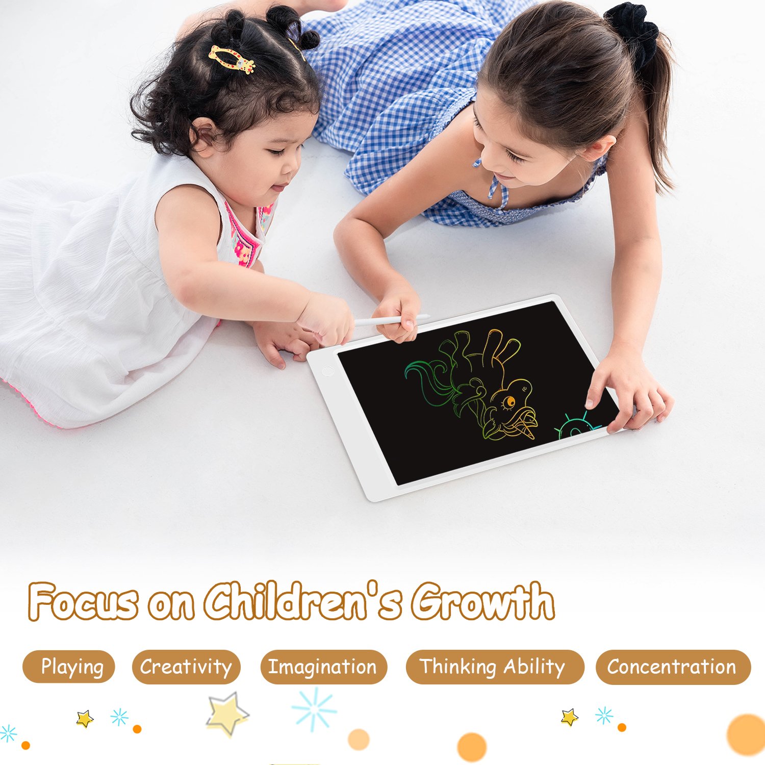 LED Copy Board Handwriting Copy All-in-one Board Acrylic Tattoo Tracing LED Light A4 LCD Written Tablet