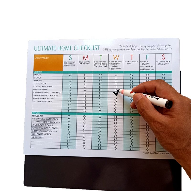 custom magnetic memo pad wholesale ECO- friendly notepad with magnet/note pad/notebook and pen