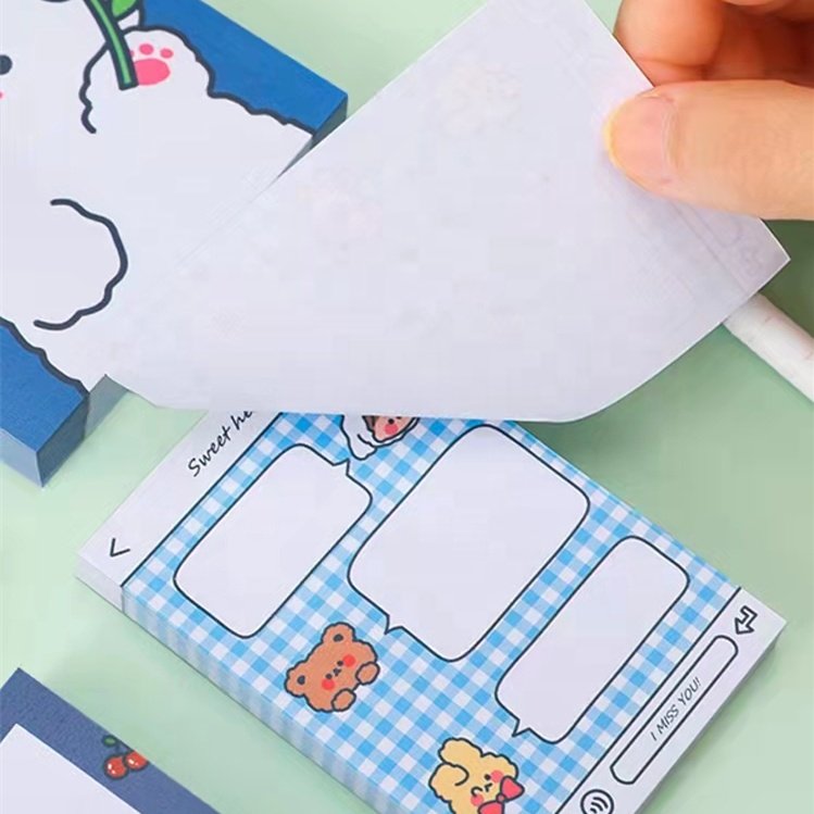 Custom Printing Paper Notepad Pads Sticky Note 7 Colors Notes Sticky Notes