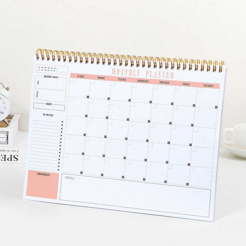Good Deals Sprial Posted It Agenda Sticky Notes To Do List Memo Pads Customized Notebook Weekly Planner Notepad