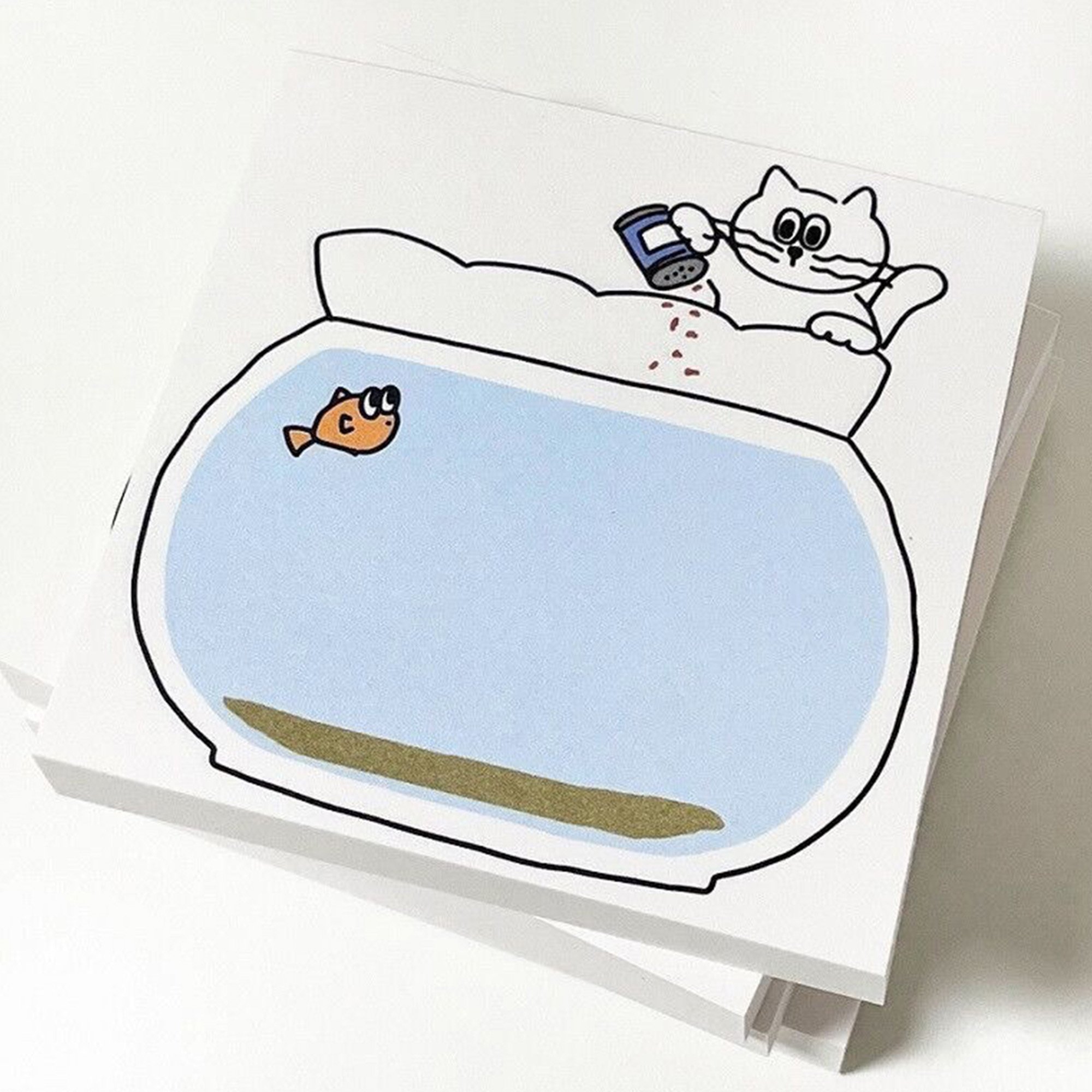 Kawaii Cute Sticky Notes Colorful Self-adhesive Memo Pads Strong Customizable Goods for School Office Gifts Promotions Paper